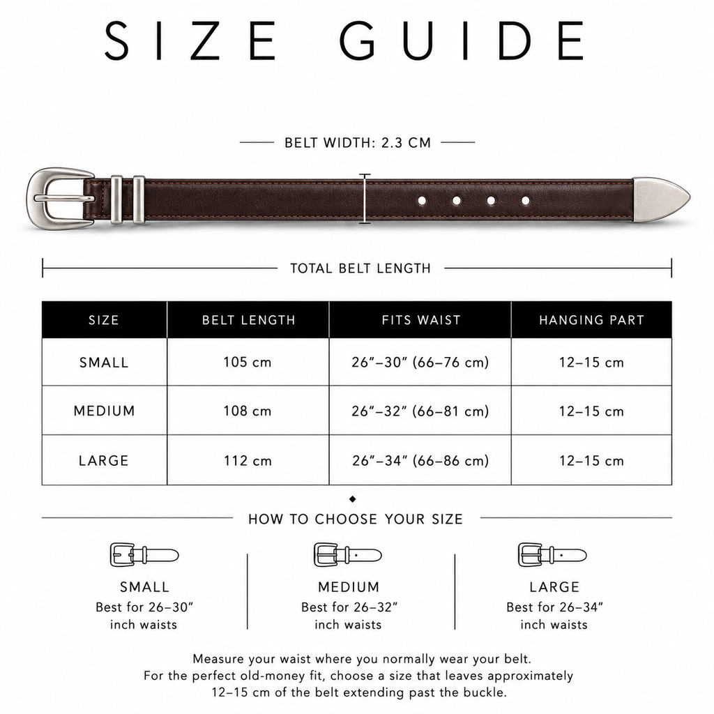 The Classic belt (Coffee Brown Edition)