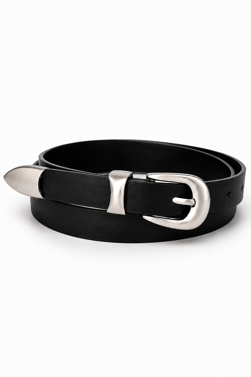 Old Money Slim Belt (Jet Black Edition)
