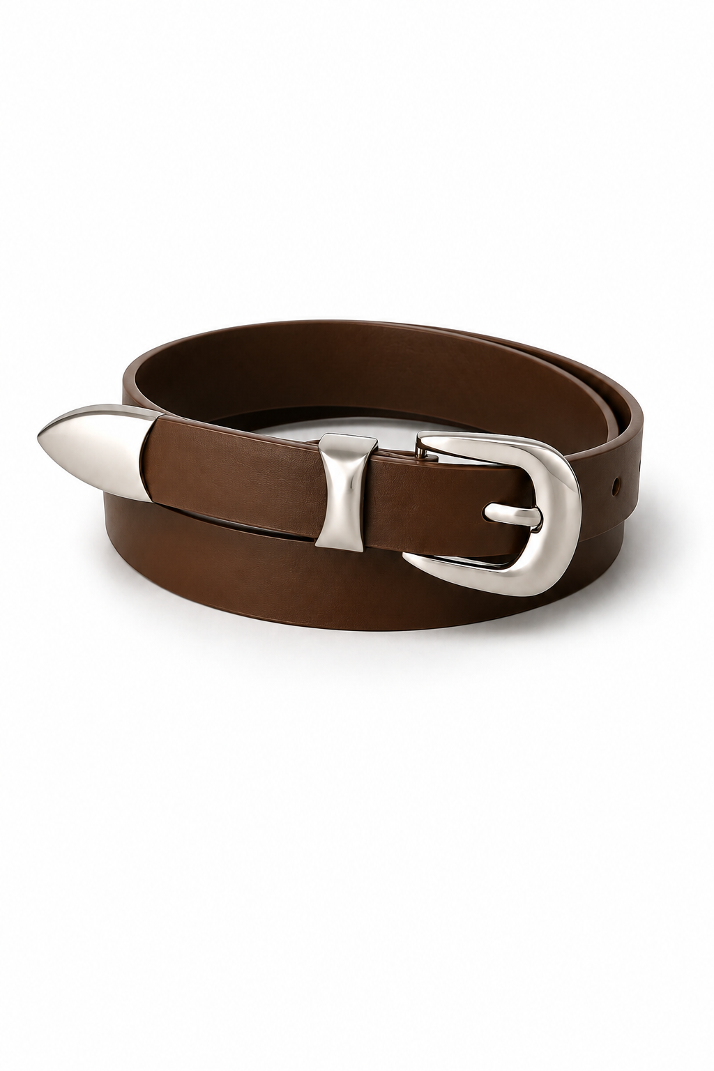 Old Money Slim Belt (Coffee Brown Edition)