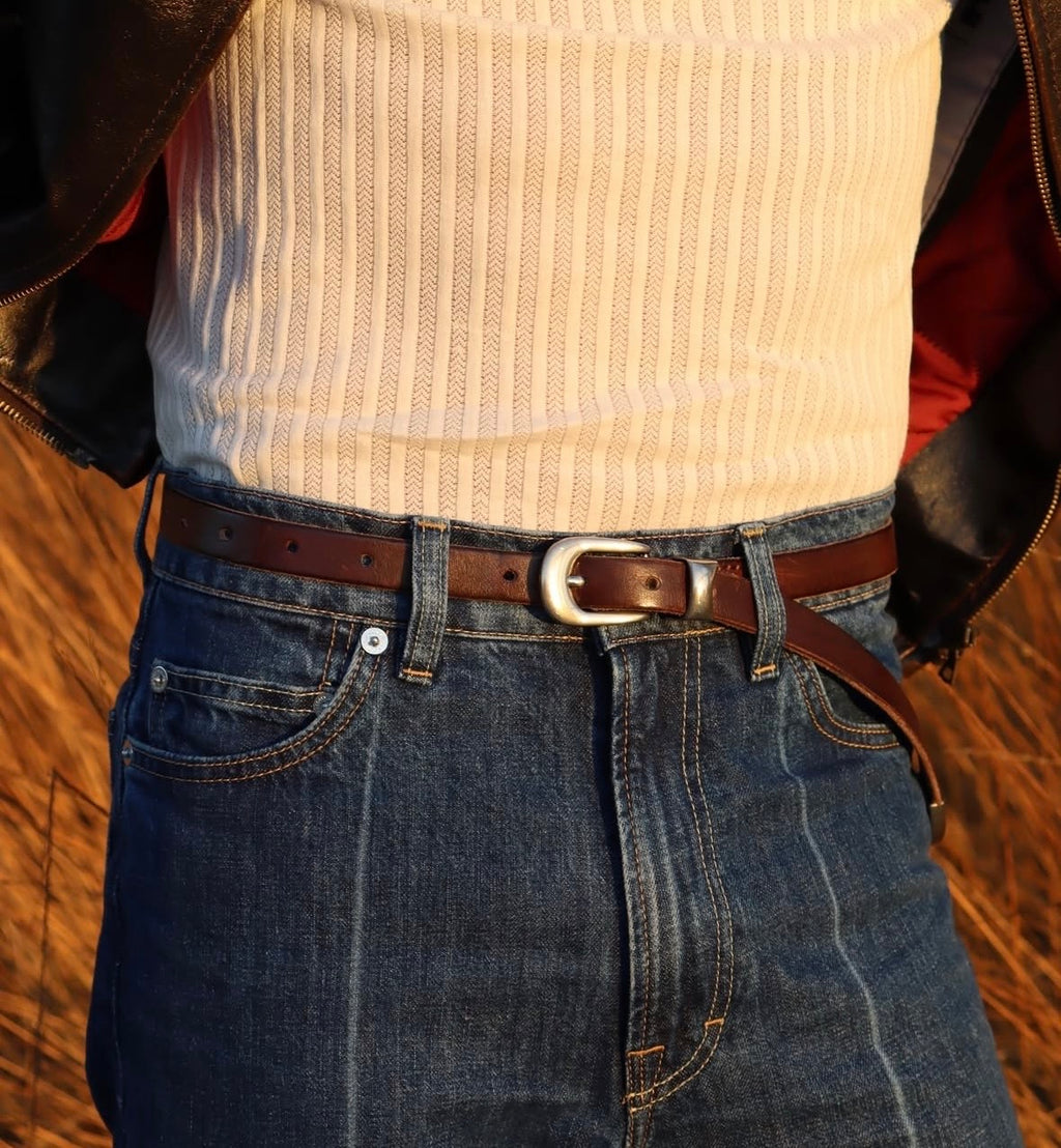 Old Money Slim Belt (Coffee Brown Edition)